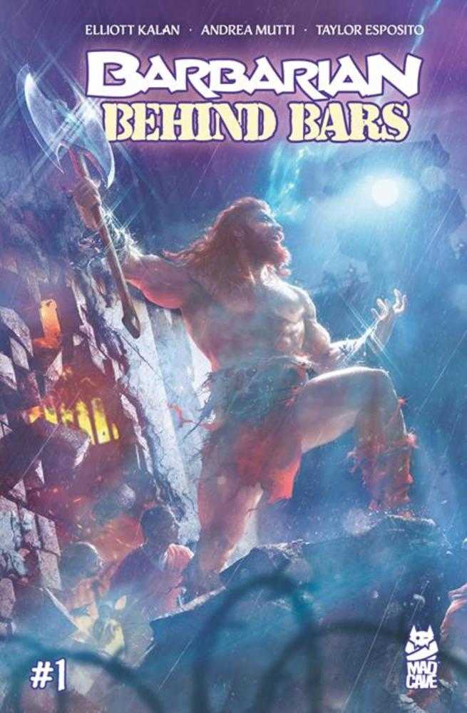 Barbarian Behind Bars #01 (Of 5) (Cover B Rahzzah)