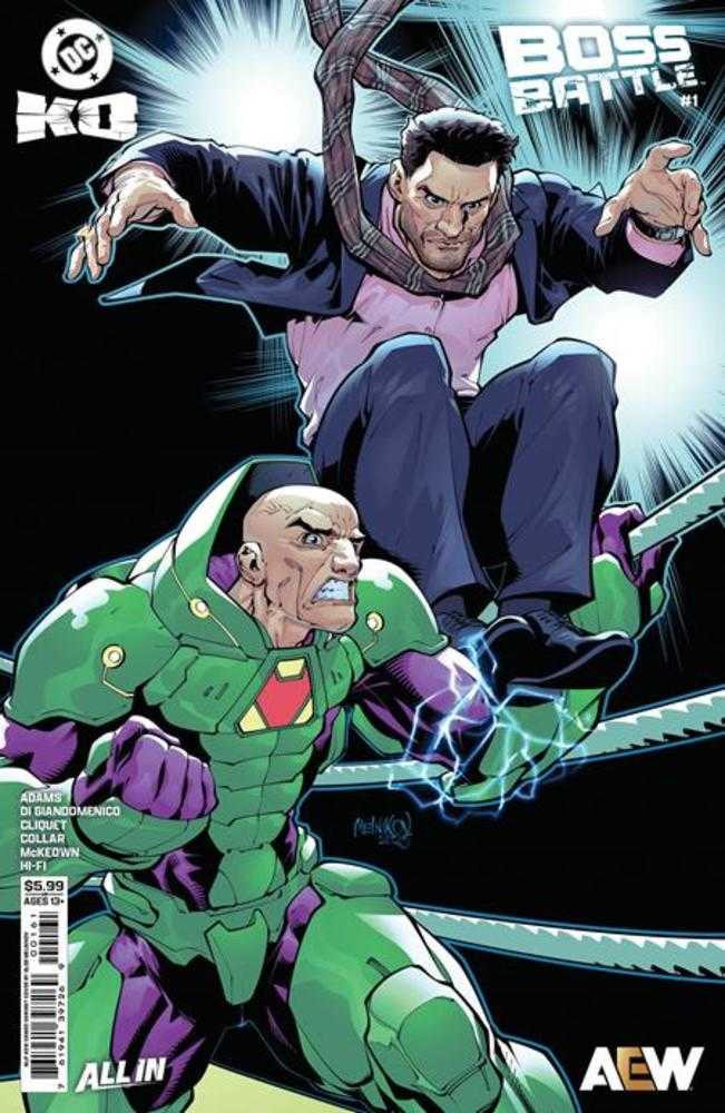 DC K.O. Boss Battle #01 (One Shot) (Cover F Gleb Melnikov AEW)