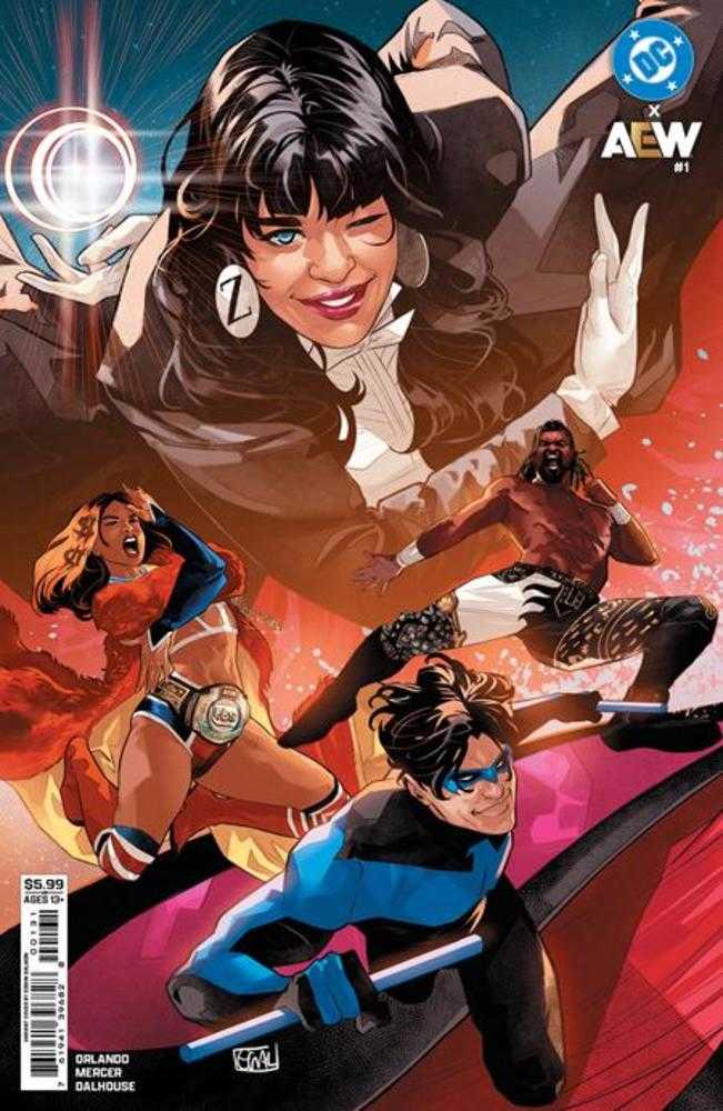 DC X Aew #01 (Of 2) (Cover C Edwin Galmon)