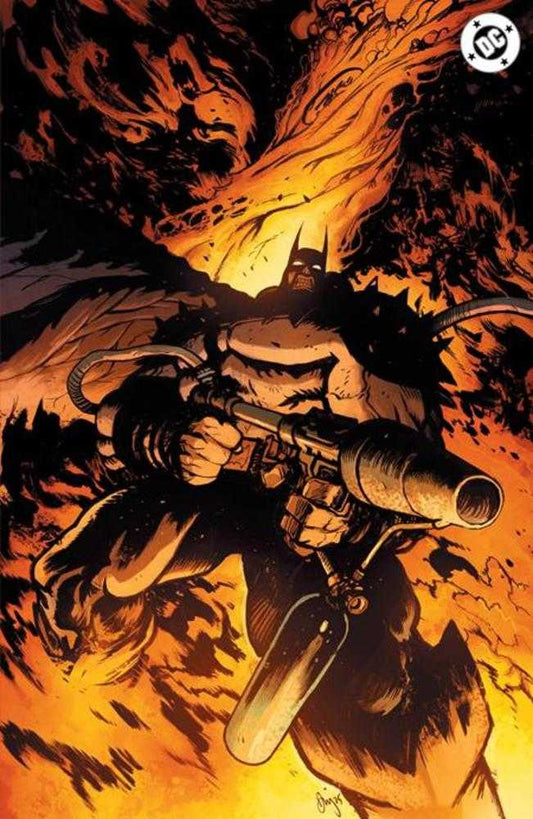 Absolute Batman 2025 Annual #01 (One Shot) [2nd Print Cover D Daniel Warren Johnson Flamethrower Foil]