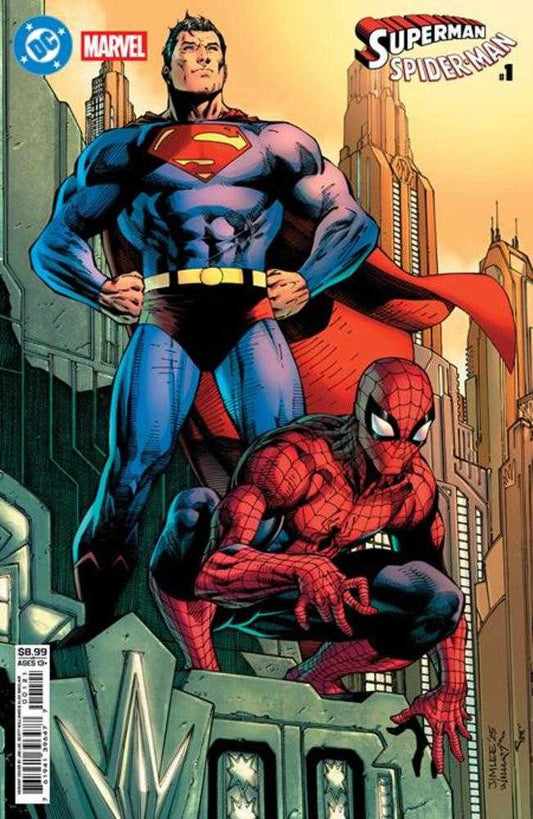 DC Marvel Superman Spider-Man #01 (One Shot) (Cover B Jim Lee)