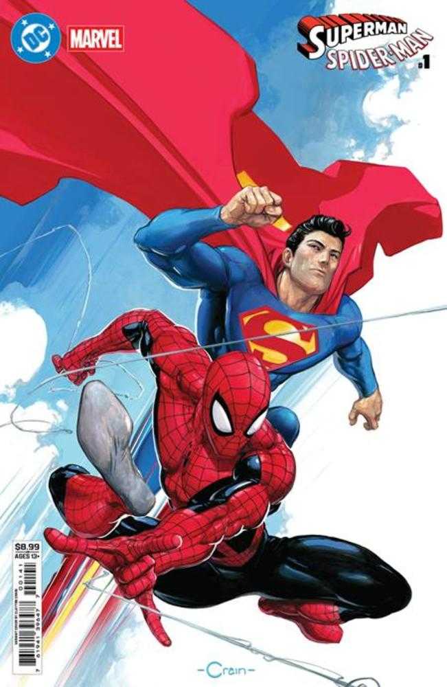 DC Marvel Superman Spider-Man #01 (One Shot) (Cover D Clayton Crain)