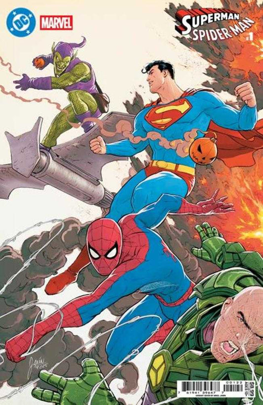 DC Marvel Superman Spider-Man #01 (One Shot) (Cover J Mikel Janin Superman & Spider-Man vs Lex Luthor & Green Goblin)