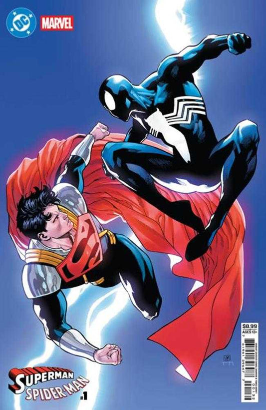 DC Marvel Superman Spider-Man #01 (One Shot) (Cover R Daniel Sampere Super Boy Prime & Spider-Man Black)
