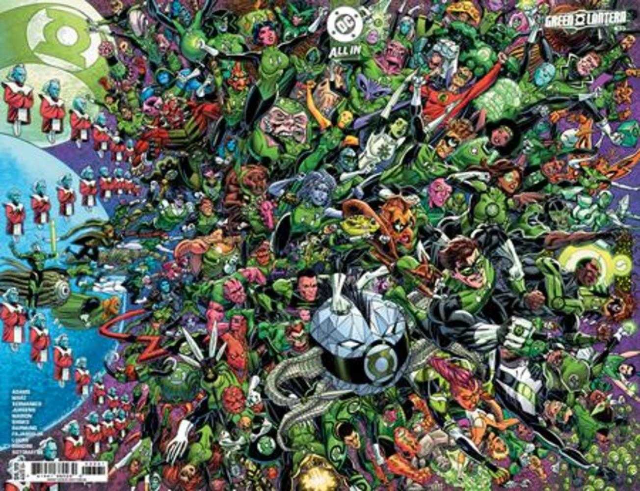 Green Lantern [2023] #33 (Cover F Scott Koblish Legacy Wraparound) (#600)