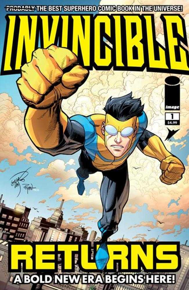 Invincible Returns Facsimile Edition #01 (Cover B Erik Larsen & Ryan Ottley)
