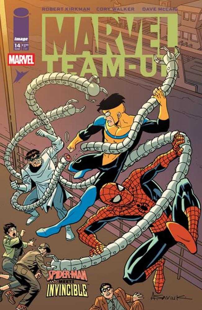 Marvel Teamup #14 [Facsimile Edition Cover F Alex Saviuk]