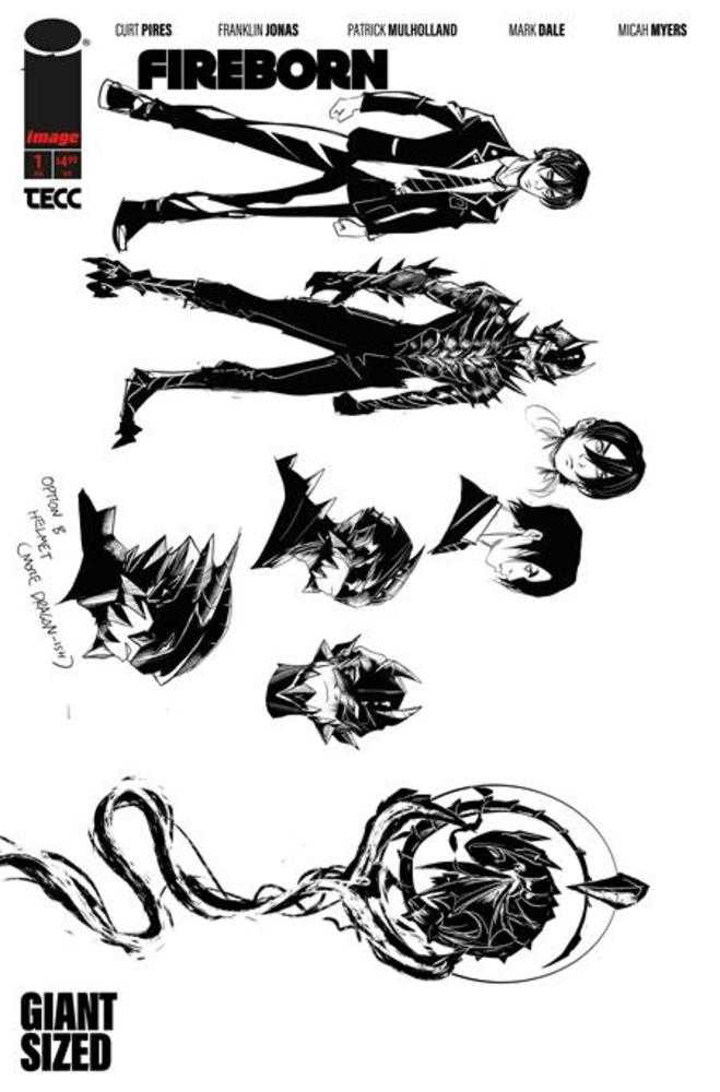 Fireborn #01 (Cover F 1:15 Patrick Mulholland Design)