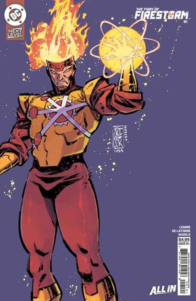 Fury Of Firestorm [2026] #01 (Of 6) (Cover D Jorge Corona Next Level)