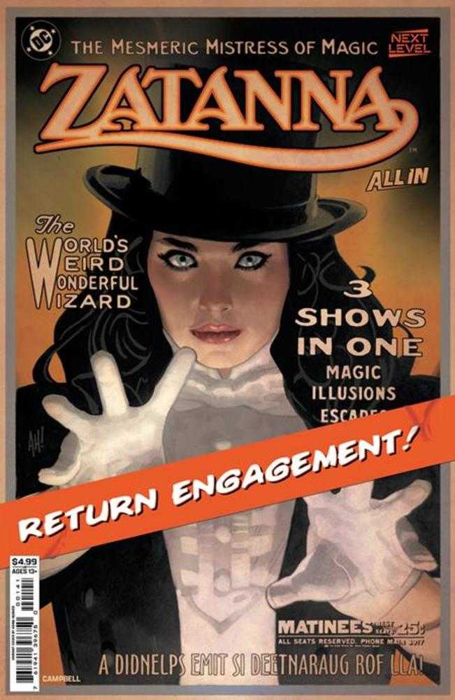 Zatanna [2026] #01 (Cover C Adam Hughes)