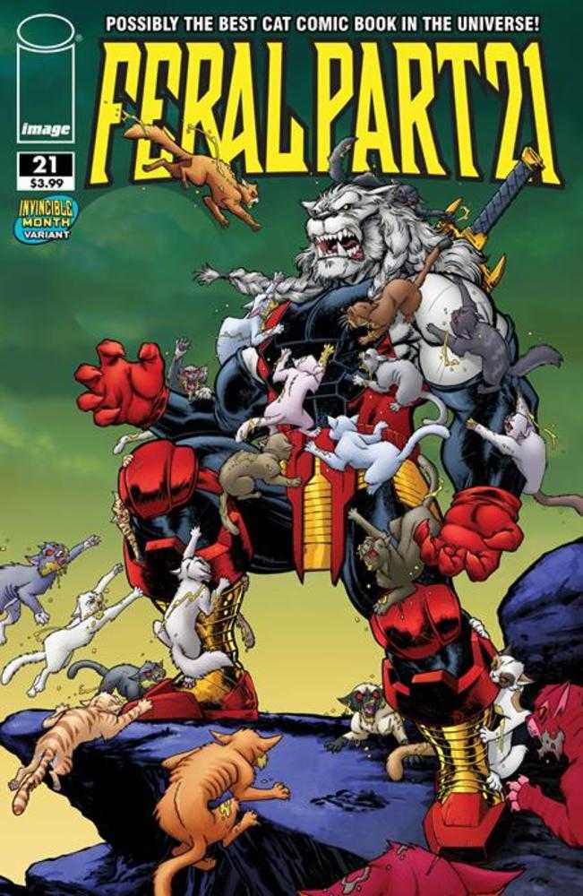 Feral #21 (Cover E Invincible Team Up)