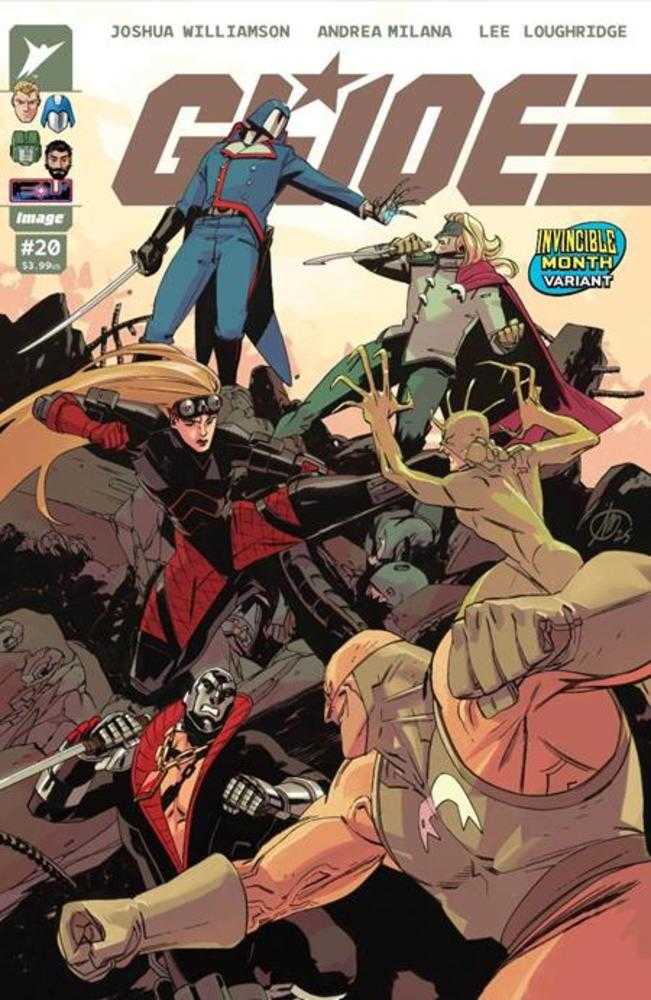 G.I. Joe [2024] #20 (Cover F Tom Reilly Invincible Team Up)