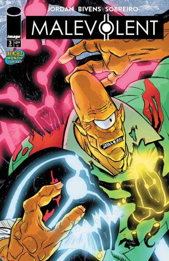 Malevolent #03 (Cover B Invincible Team Up)