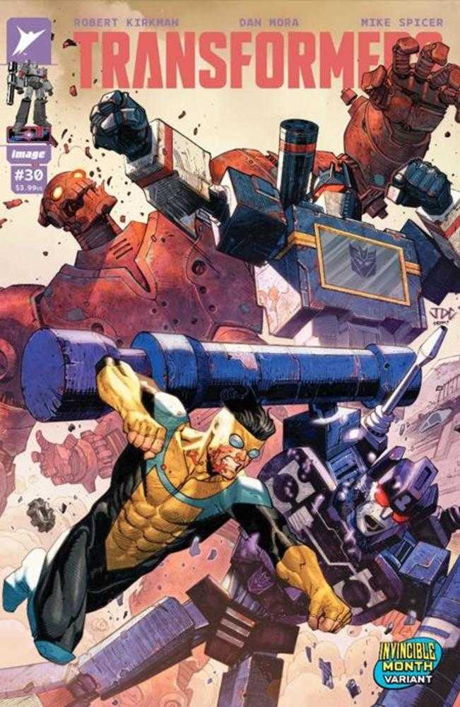 Transformers [2023] #30 (Cover F Invincible Team Up)