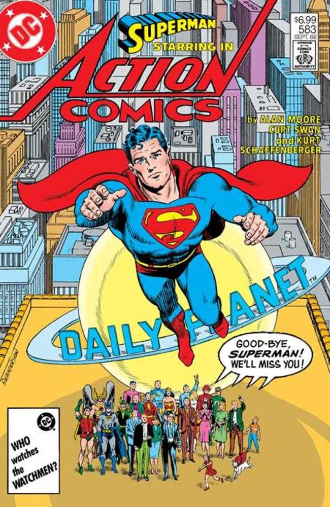 Action Comics #583 [Facsimile Edition Foil] (Whatever Happened To The Man Of Tomorrow)