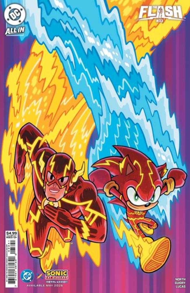 Flash [2023] #33 (Cover D Dan Hipp DC X Sonic)