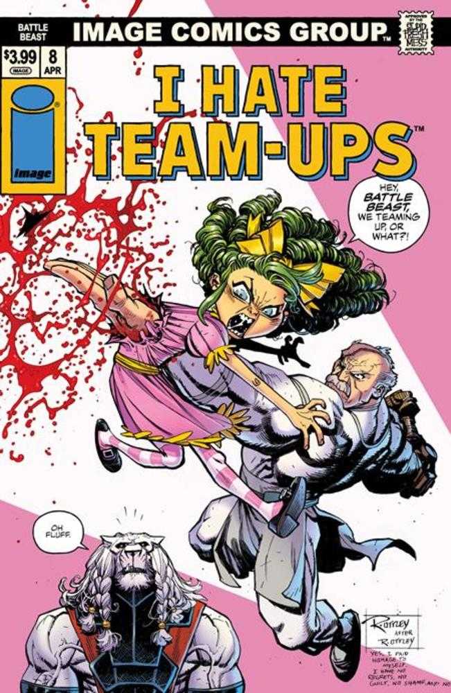 Invincible Universe: Battle Beast #08 (Cover G Ryan Ottley I Hate Fairyland Team Up)