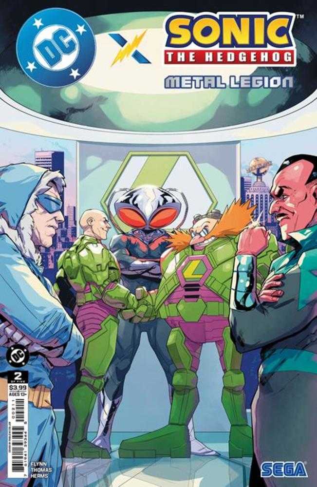 DC X Sonic The Hedgehog: The Metal Legion #02 (Of 5)