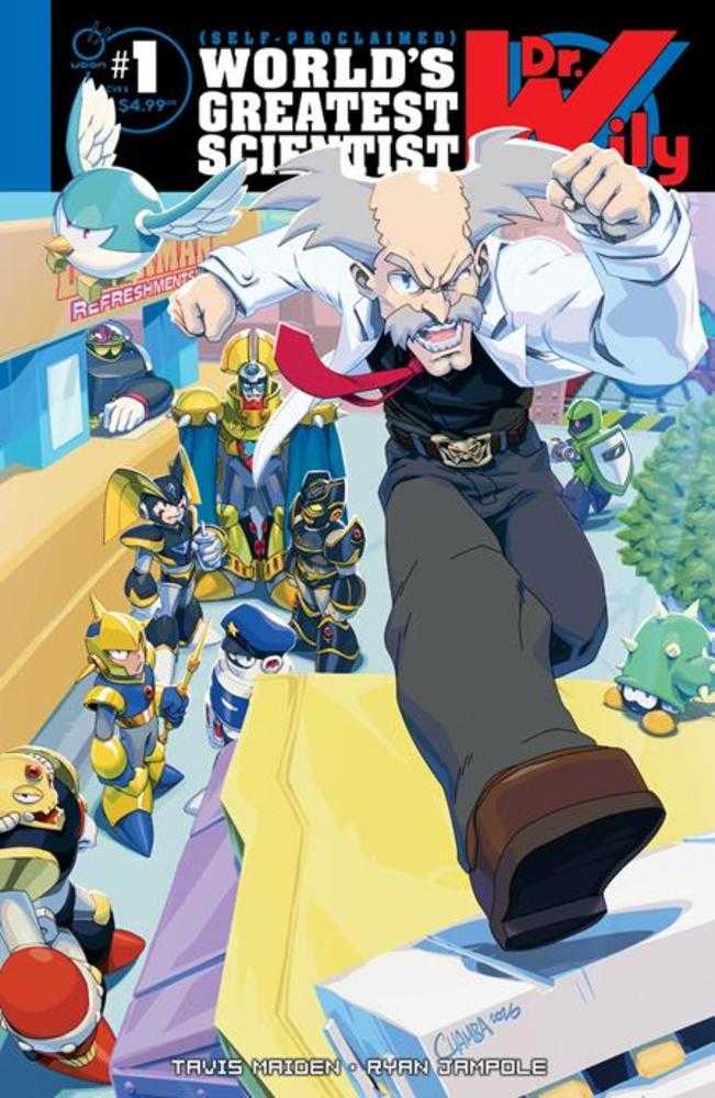 Dr Wily #01 (One Shot) (Cover B Jeffrey Cruz)
