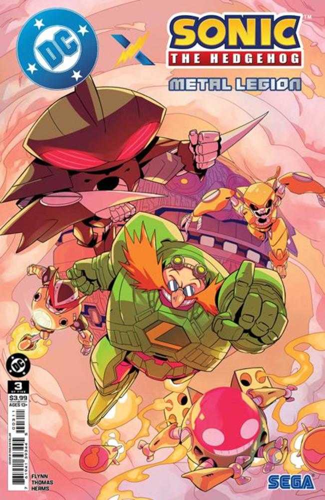 DC X Sonic The Hedgehog: The Metal Legion #03 (Of 5)