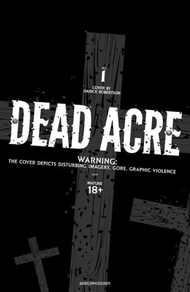 Dead Acre #01 (Cover G Darick Robertson Nsfw Black Bag)