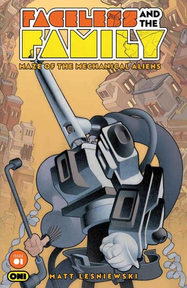 Faceless And The Family: Maze Of The Mechanical Aliens #01 (Of 4)