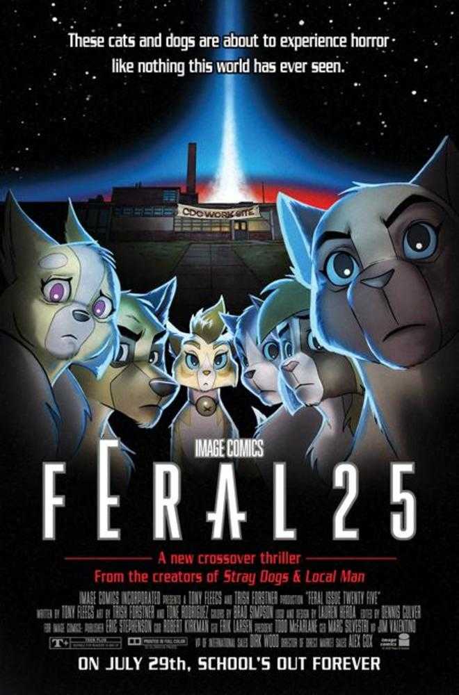 Feral #25 (Cover B Faculty Homage)