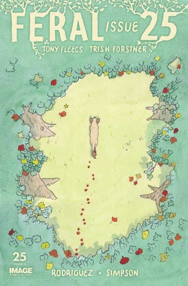 Feral #25 (Cover D Beneath The Trees Homage)