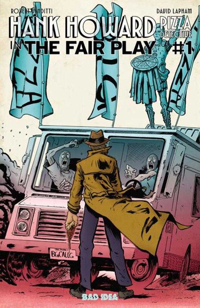 Hank Howard Pizza Detective: The Fair Play #01 (One Shot) (Cover C Jake Baker)