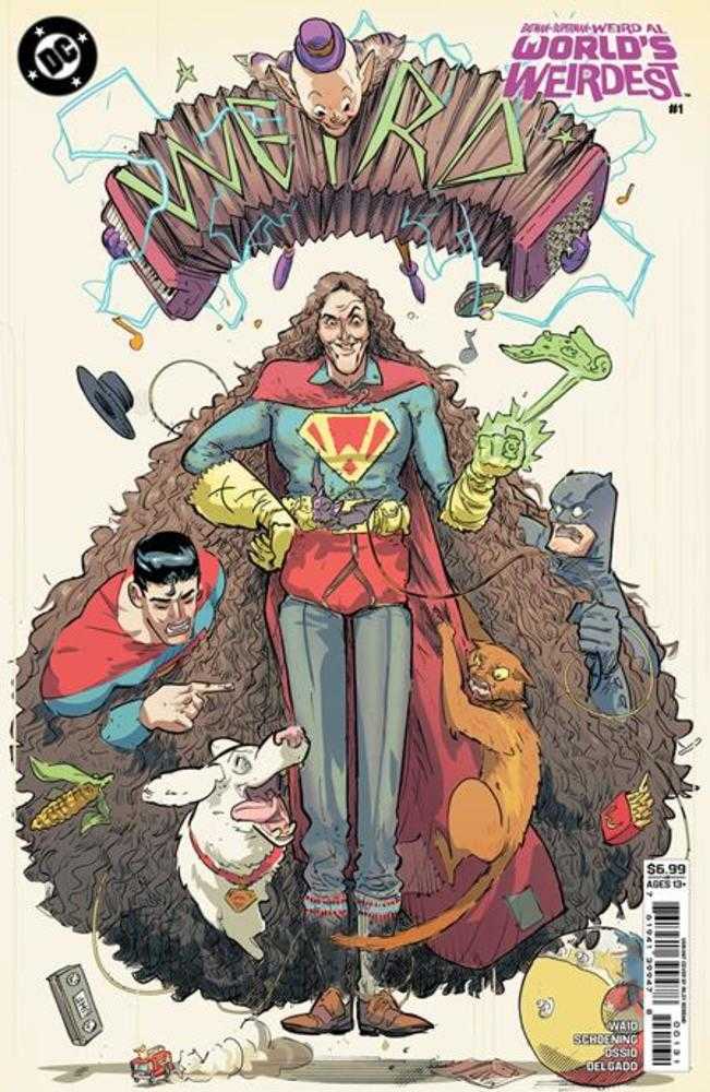 Batman Superman Weird Al Worlds Weirdest #01 (One Shot) (Cover C Riley Rossmo)