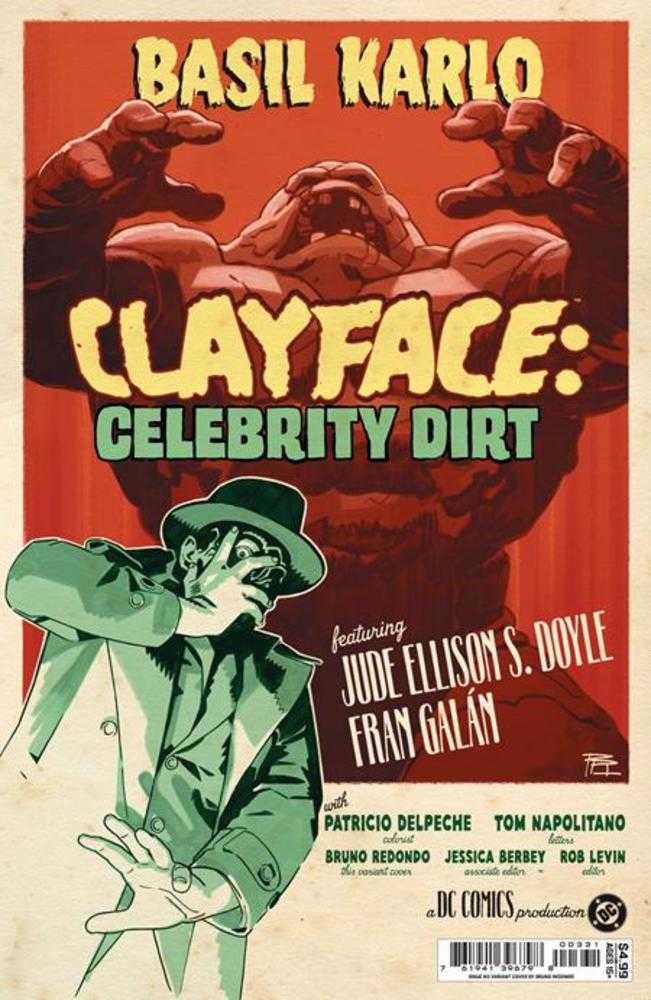 Clayface: Celebrity Dirt #03 (Of 6) (Cover C Bruno Redondo)