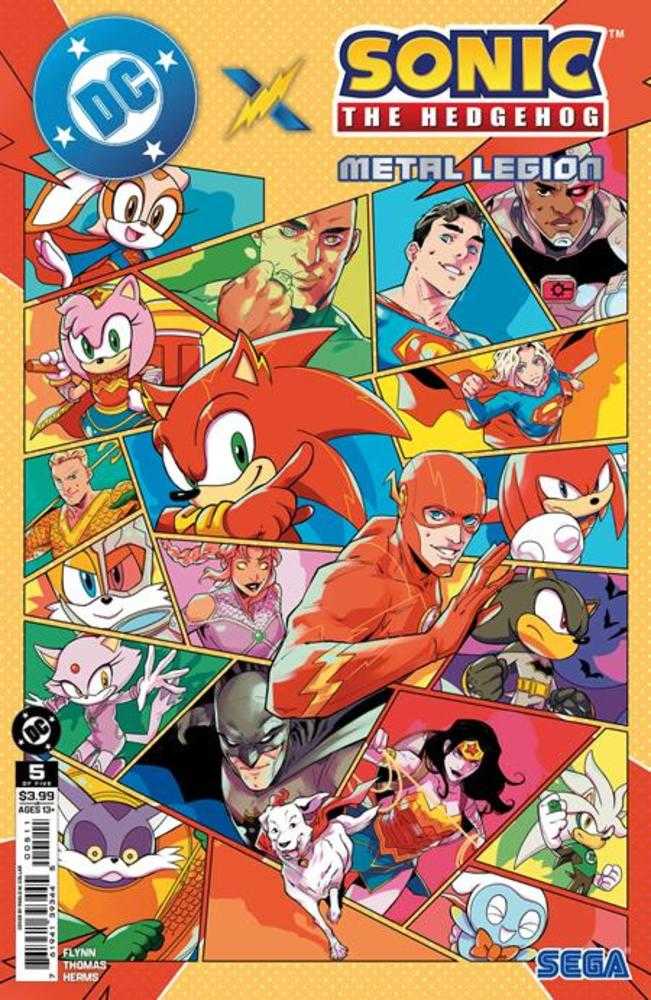 DC X Sonic The Hedgehog Metal Legion #05 (Of 5)