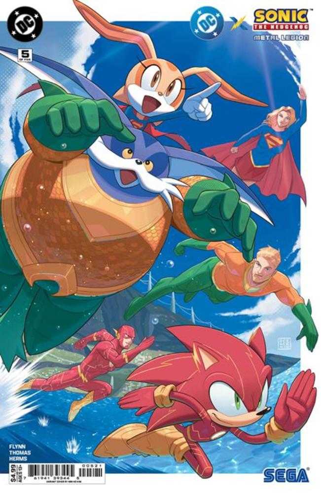 DC X Sonic The Hedgehog Metal Legion #05 (Of 5) (Cover B Min Ho Kim)