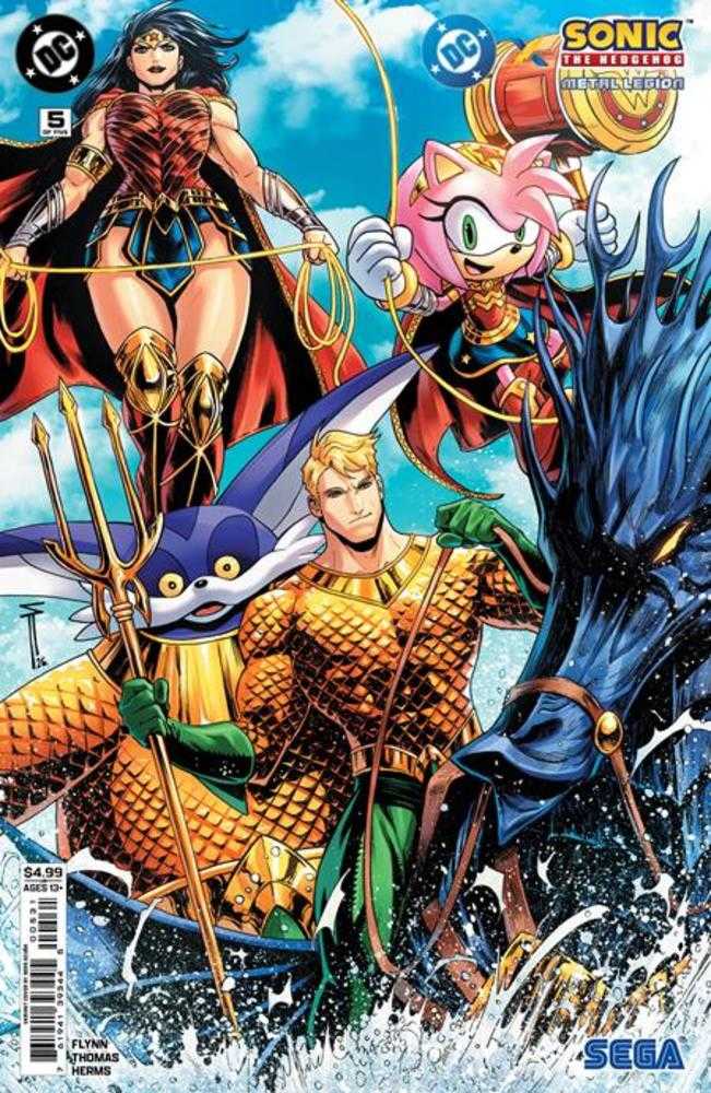 DC X Sonic The Hedgehog Metal Legion #05 (Of 5) (Cover C Serg Acuna)