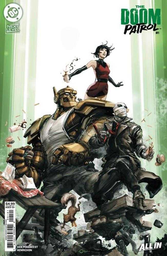 Doom Patrol [2026] #01 (Cover B Clayton Crain)