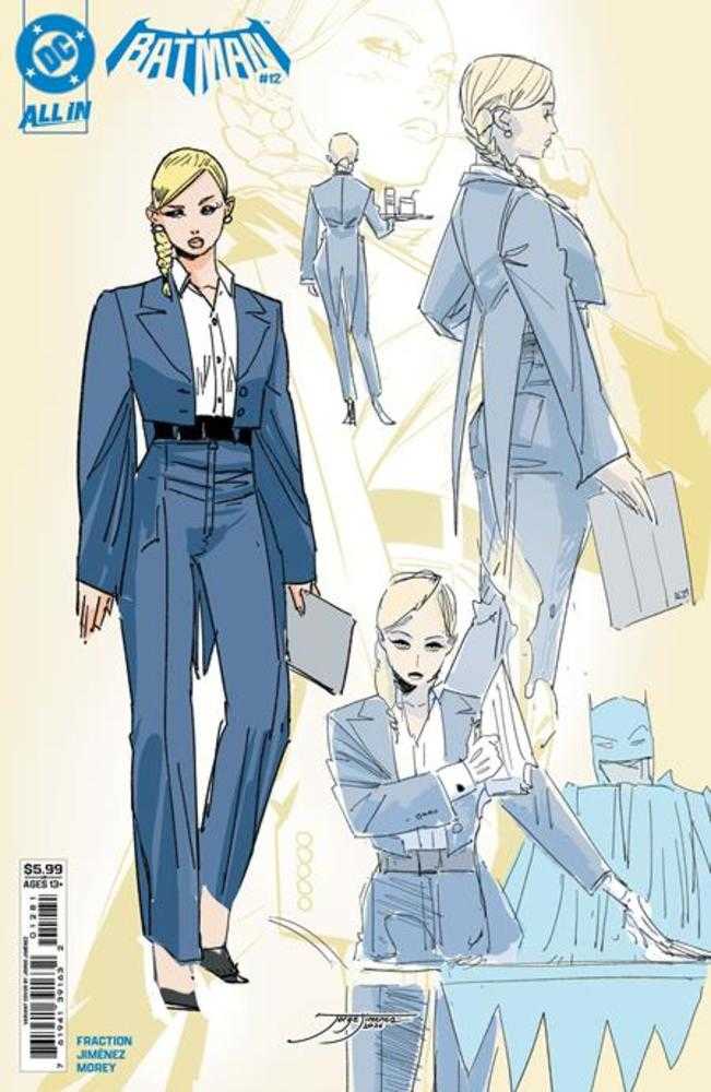 Batman [2025] #12 (Cover G Jorge Jimenez Verity Pennyworth Design)