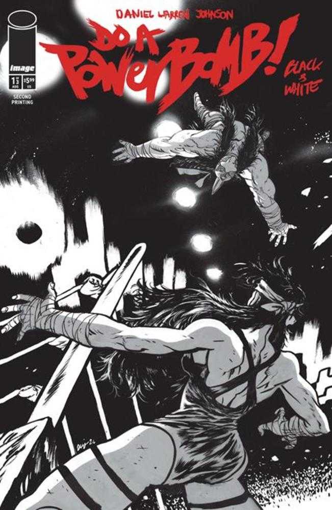 Do A Powerbomb: Black And White #01 (Of 3) [2nd Print]