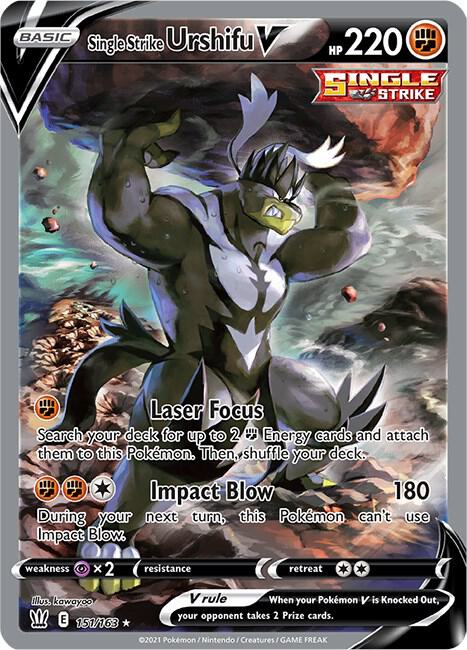 Image for Single Strike Urshifu V (Alternate Full Art)