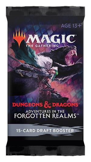 Magic the Gathering CCG: Dungeons & Dragons: Adventures in the Forgotten Realms Draft Booster