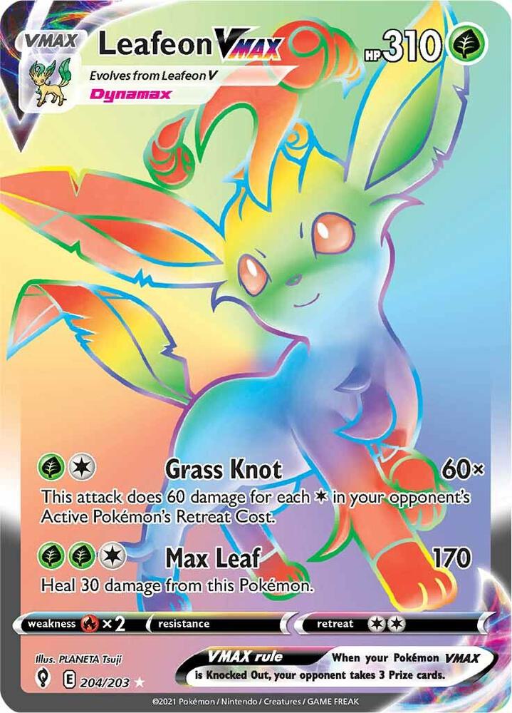 Image for Leafeon VMAX (Secret)
