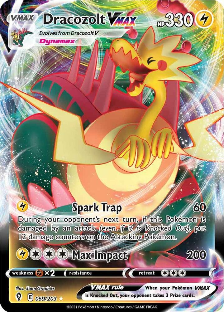 Image for Dracozolt VMAX