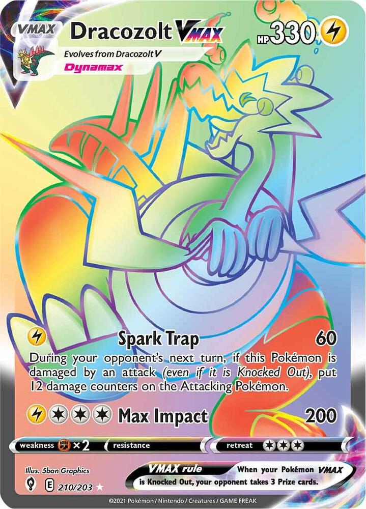 Image for Dracozolt VMAX (Secret)