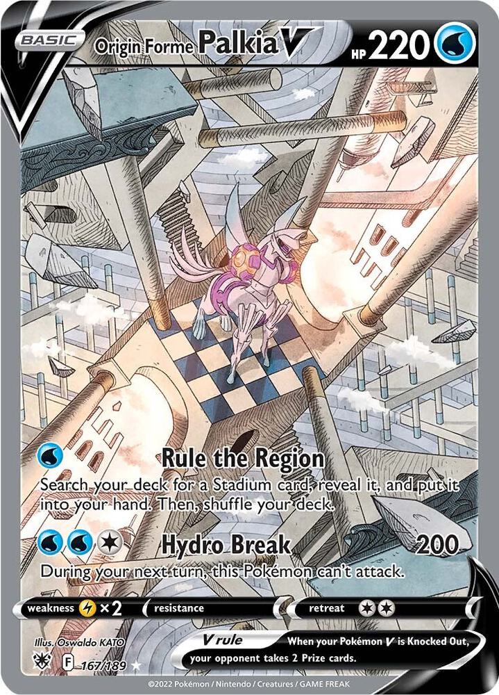 Image for Origin Forme Palkia V (Alternate Full Art)