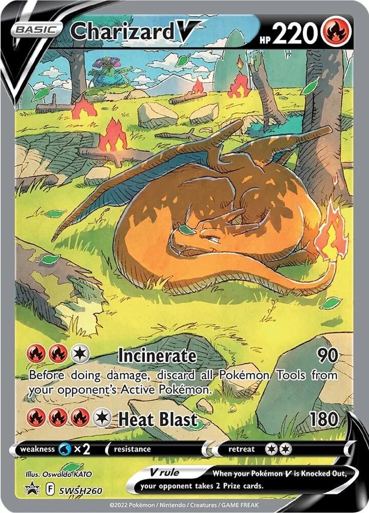 Image for Charizard V - SWSH260