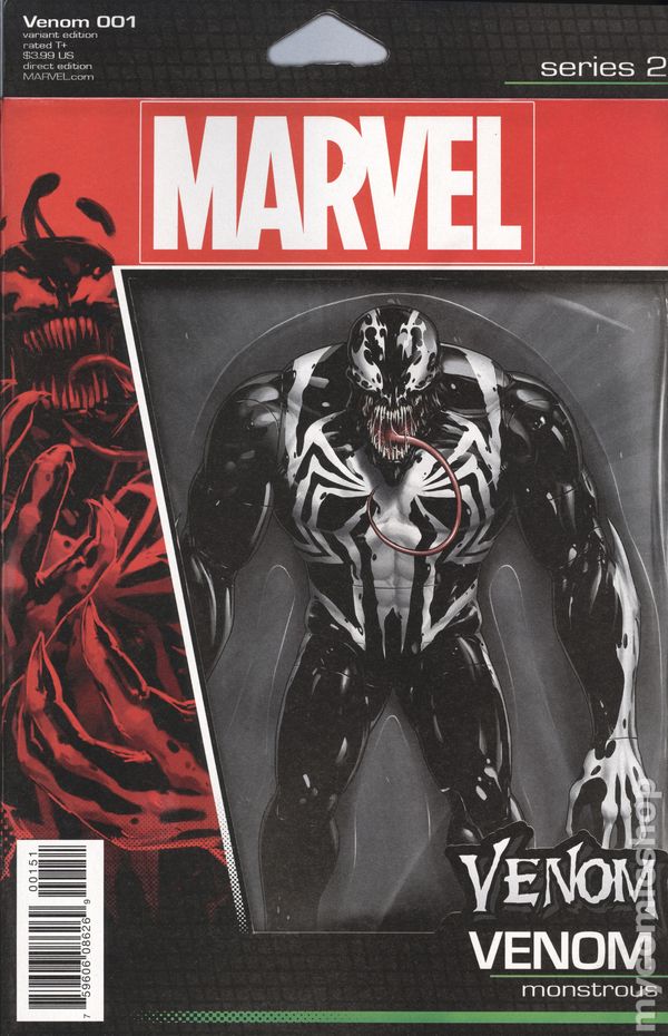 Venom [2017] #01 (Christopher Action Figure Variant)