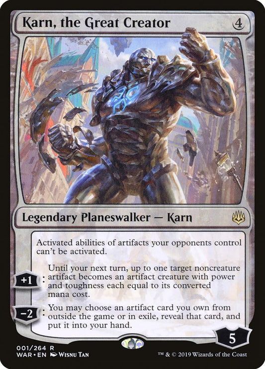 Karn, the Great Creator (War of the Spark)
