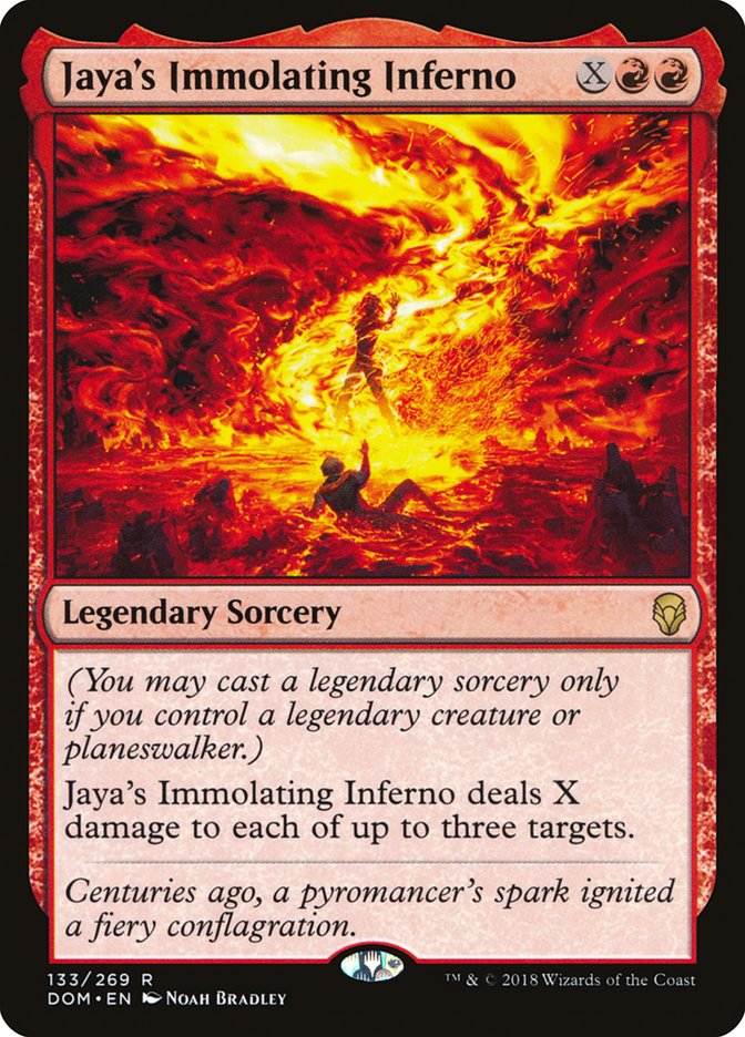 Jaya's Immolating Inferno (Dominaria)