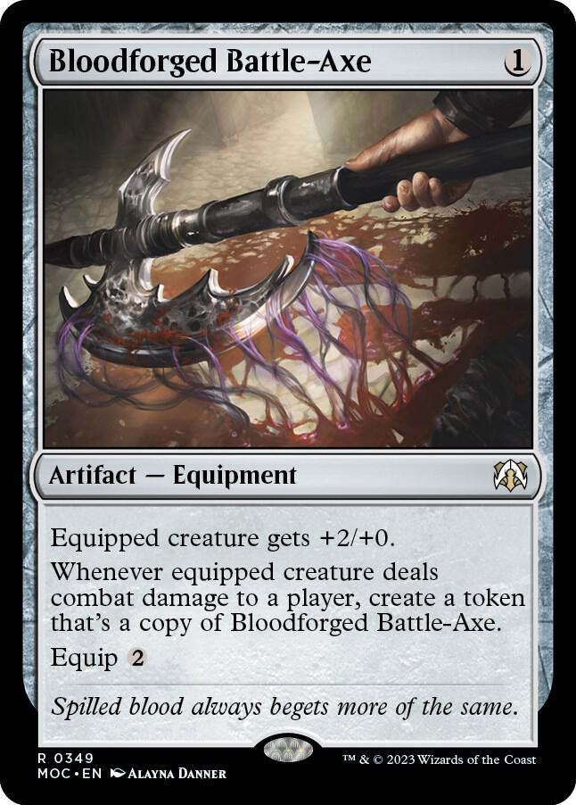 Image for Bloodforged Battle-Axe