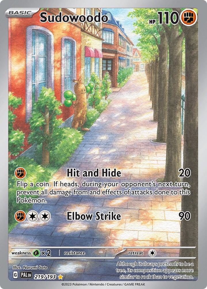 Image for Sudowoodo - 219/193
