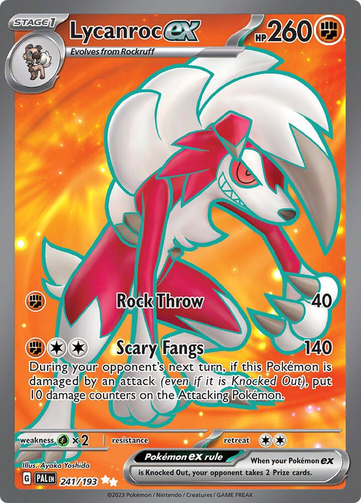 Image for Lycanroc ex - 241/193